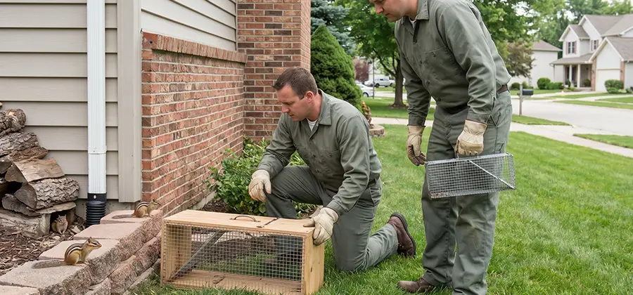 Remove Chipmunks From Yard in Belleville