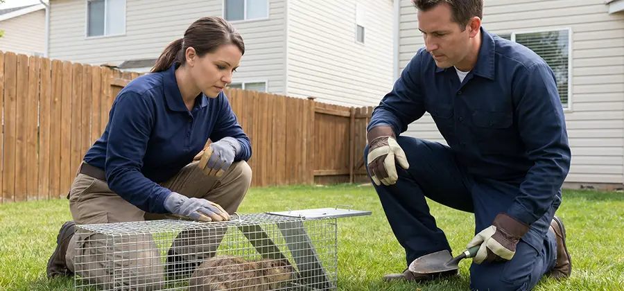 Gopher Control Companies Program in Belleville