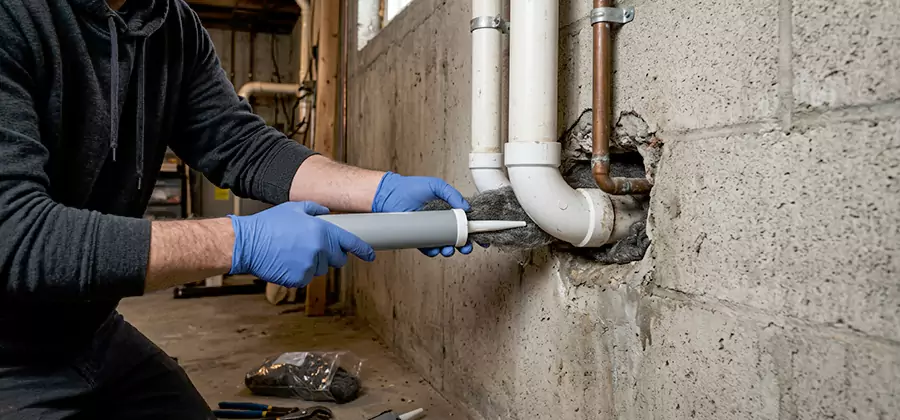 Mouse Proofing Pipes in Belleville