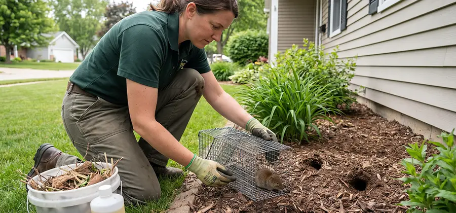 Organic Vole Control in Belleville